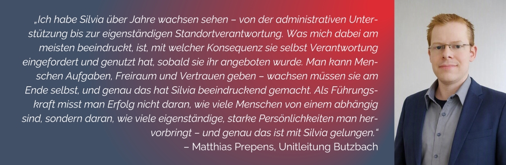 Führung & Weiterentwicklung