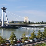 MOST SNP Ufo-Brücke Donau